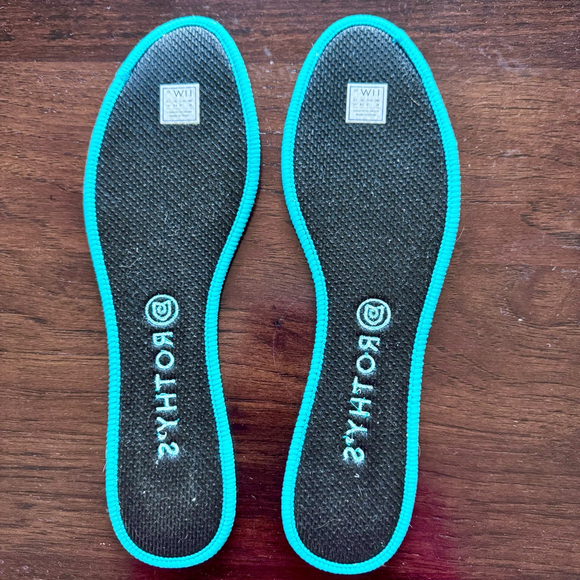 Rothys Limited Edition Multi Metallic Sparkling The Round Flats Shoes Size 11 - Picture 10 of 14